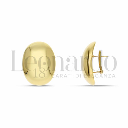 Misura o forma Ovale in Oro Giallo da 7,6gr.