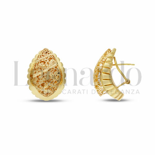 Misura o forma Foglia in Oro Giallo da 7,9gr.