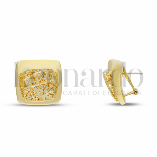 Misura o forma Quadrato in Oro Giallo da 8,3gr.