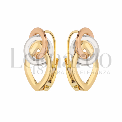 in Oro Giallo, Oro Bianco e Oro Rosa da 2,6gr.