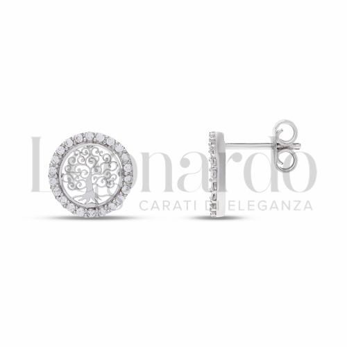 Misura o forma 1° Misura con Zircone bianco in Oro Bianco da 2,1gr.