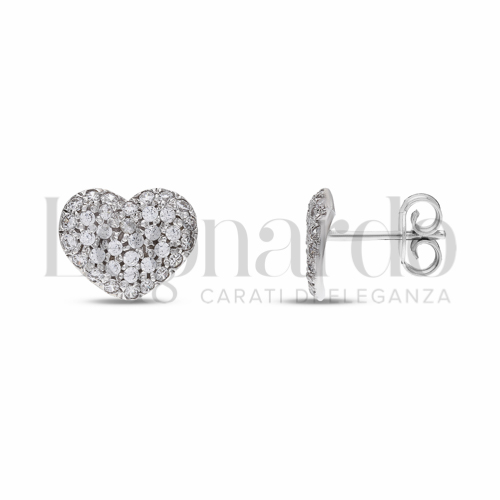 Misura o forma 1° Misura con Zircone bianco in Oro Bianco da 2,1gr.