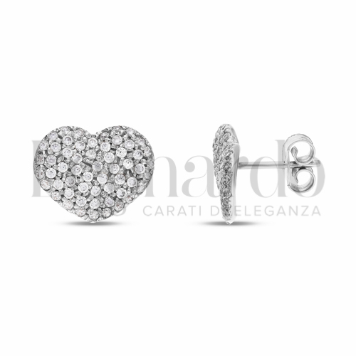 Misura o forma 2° Misura con Zircone bianco in Oro Bianco da 3,8gr.