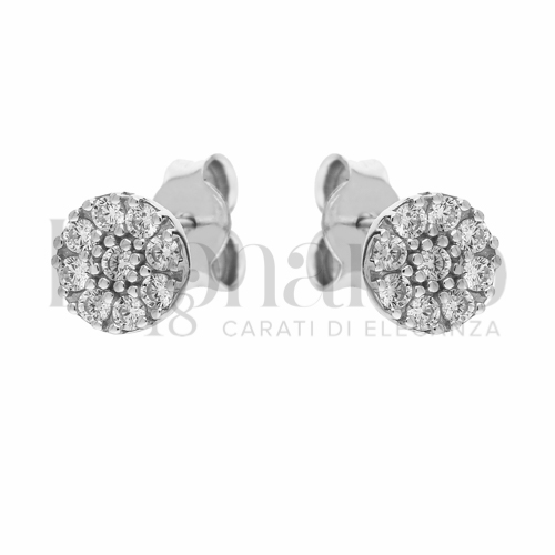 Misura o forma 1° Misura con Zircone bianco in Oro Bianco da 1,2gr.