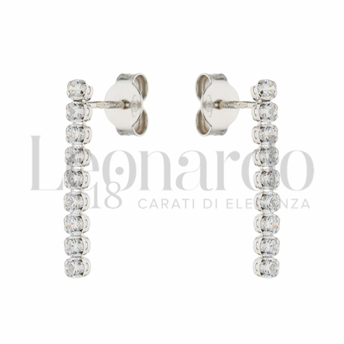 Misura o forma 3° Misura con Zircone bianco in Oro Bianco da 1,4gr.