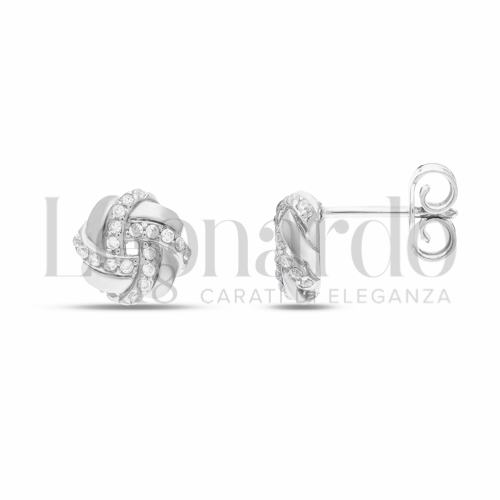 Misura o forma 1° Misura con Zircone bianco in Oro Bianco da 2,3gr.