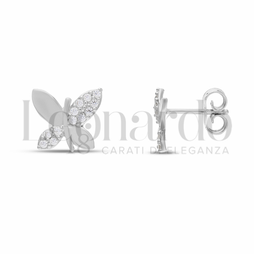 Misura o forma 2° Misura con Zircone bianco in Oro Bianco da 2gr.
