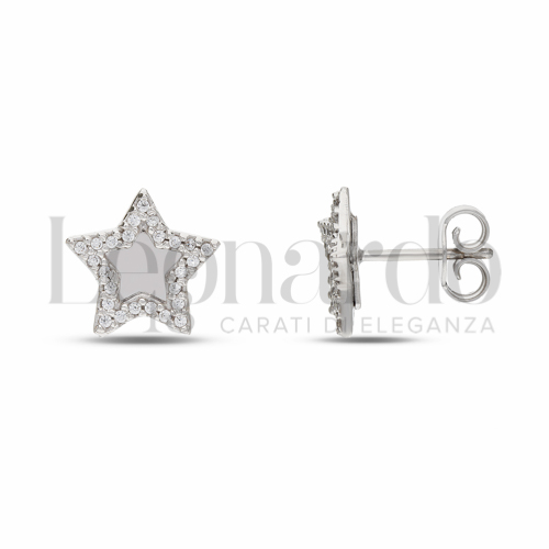 Misura o forma 2° Misura con Zircone bianco in Oro Bianco da 2,3gr.