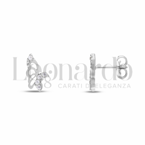 Misura o forma 1° Misura con Zircone bianco in Oro Bianco da 1,2gr.