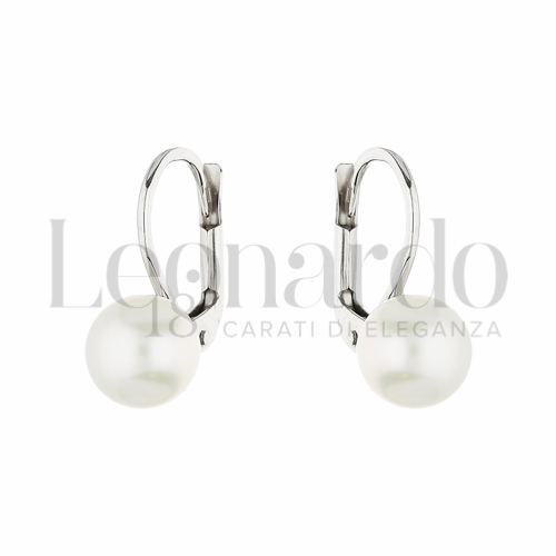 Misura o forma 7° Misura con Perla in Oro Bianco da 2,7gr.