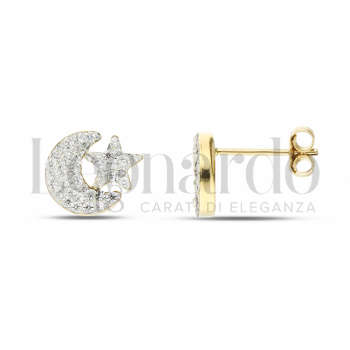 Misura o forma 1° Misura con Resina e zirconi in Oro Giallo da 1,1gr.
