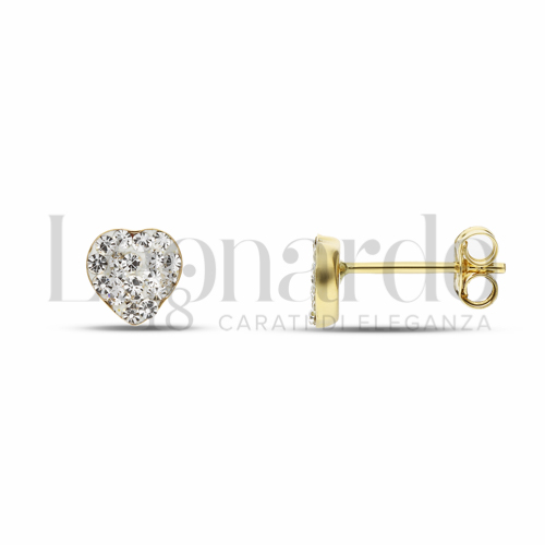 Misura o forma 1° Misura con Resina e zirconi in Oro Giallo da 0,7gr.