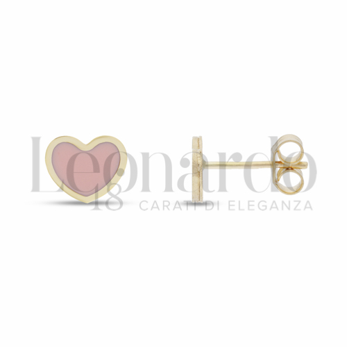 Misura o forma 1&deg; Misura con Pasta di Corallo Rosa in Oro Giallo da 1,1gr.
