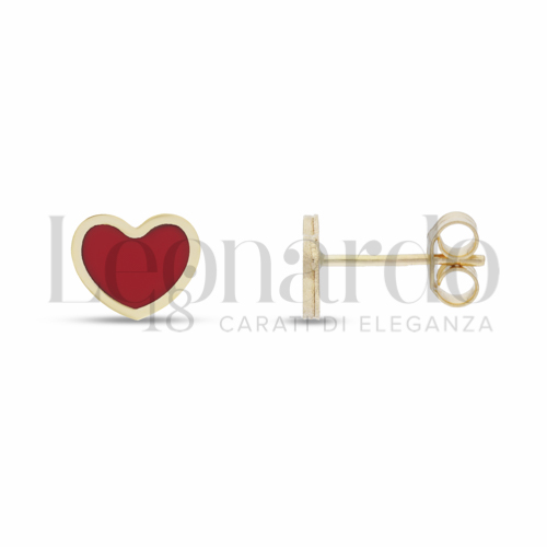 Misura o forma 1&deg; Misura con Pasta di corallo rosso in Oro Giallo da 1,1gr.
