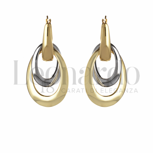Forma Ovale in Oro Giallo e Oro Bianco da 8,2gr.