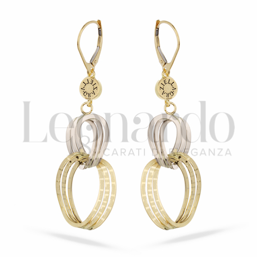 in Oro Giallo e Oro Bianco da 3,8gr.