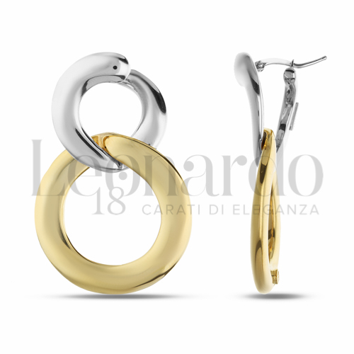 Forma Tondo in Oro Giallo e Oro Bianco da 9,7gr.