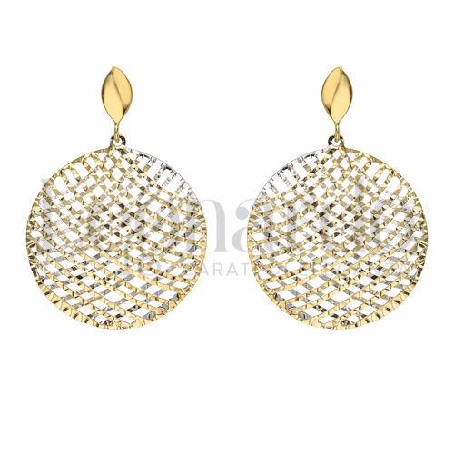 Forma Tondo in Oro Giallo e Oro Bianco da 4,1gr.