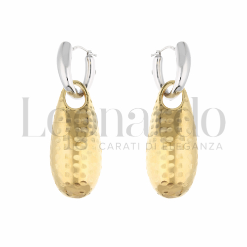 Forma Goccia in Oro Giallo e Oro Bianco da 12,5gr.