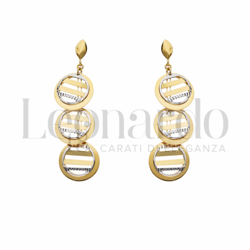 Forma Tondo in Oro Giallo e Oro Bianco da 5,8gr.