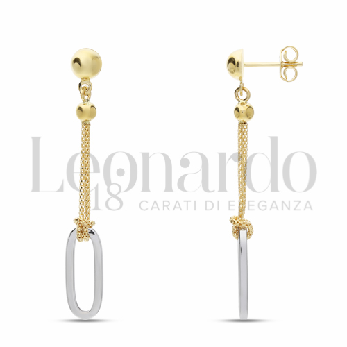in Oro Giallo e Oro Bianco da 3,4gr.