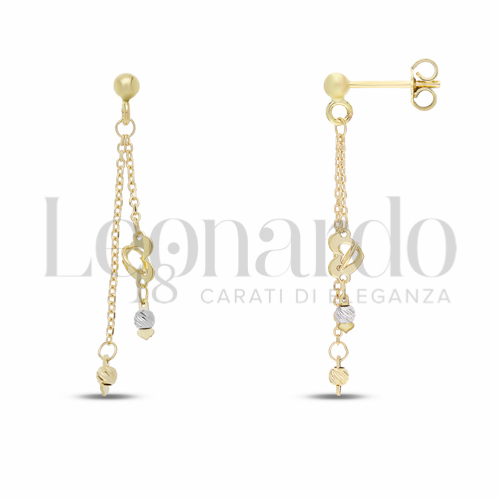 in Oro Giallo e Oro Bianco da 1,6gr.