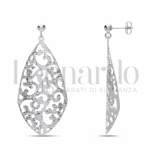Forma Rombo in Oro Bianco da 4,6gr.