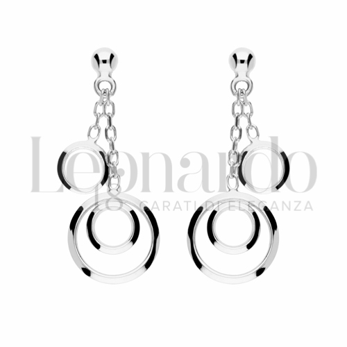Forma Cerchi traforati in Oro Bianco da 2,2gr.