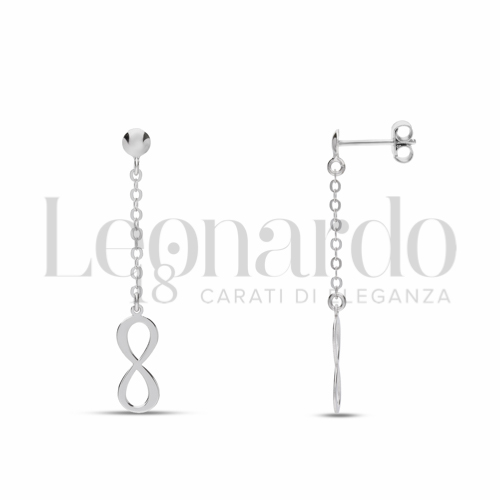 Forma Infinito in Oro Bianco da 1,4gr.