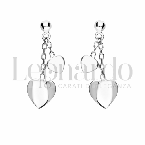 Forma Cuore in Oro Bianco da 2,1gr.
