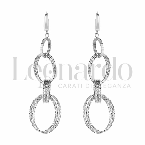 Forma Ovale in Oro Bianco da 3,9gr.