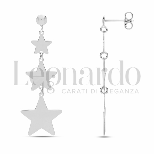 Forma Stella in Oro Bianco da 3,3gr.