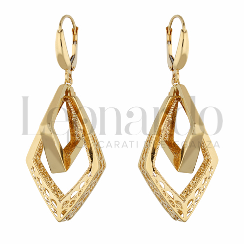 Forma Rombo in Oro Giallo da 5,9gr.
