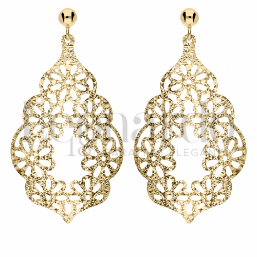 Forma Fiore in Oro Giallo da 3,5gr.