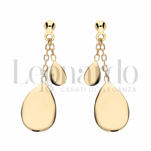 Forma Goccia in Oro Giallo da 2,9gr.