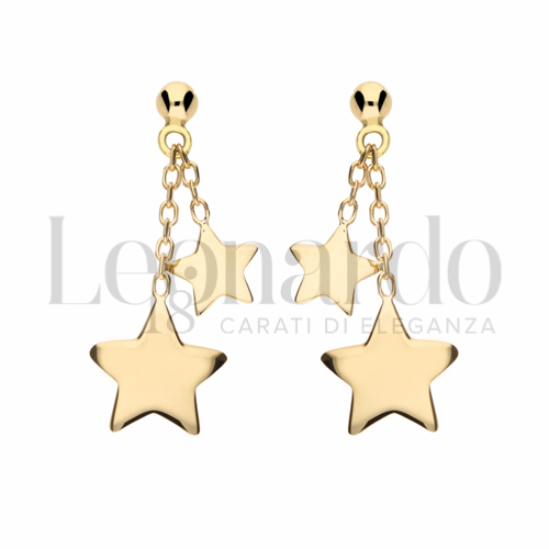 Forma Stella in Oro Giallo da 2,2gr.