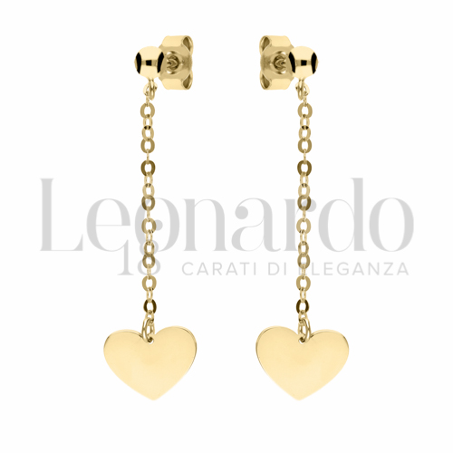 Forma Cuore in Oro Giallo da 1,5gr.