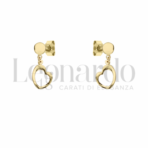 Forma Cuore in Oro Giallo da 1,4gr.