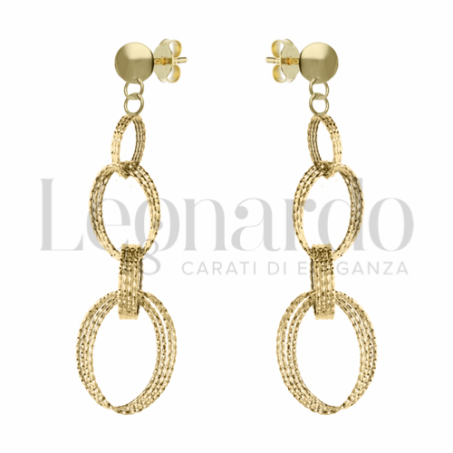 Forma Ovale in Oro Giallo da 5,3gr.