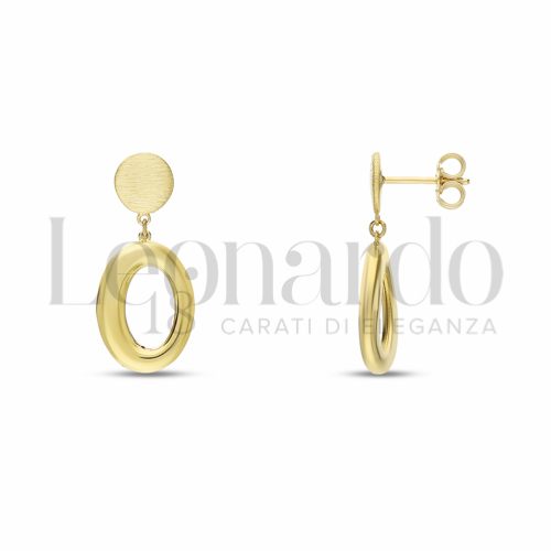 Forma Ovale in Oro Giallo da 3,9gr.