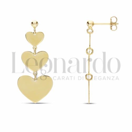 Forma Cuore in Oro Giallo da 4,1gr.