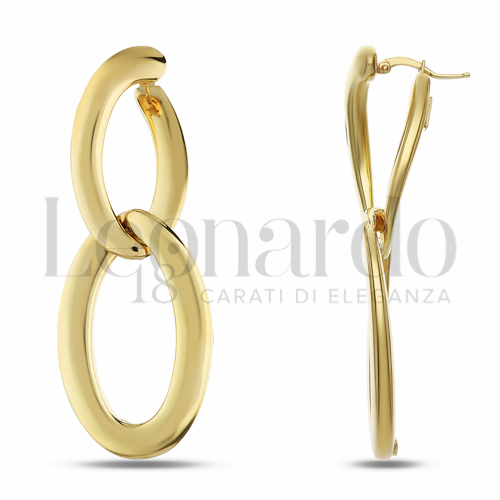 Forma Ovale in Oro Giallo da 9,2gr.