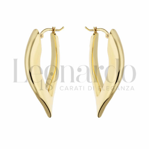 Forma Foglia in Oro Giallo da 5,3gr.