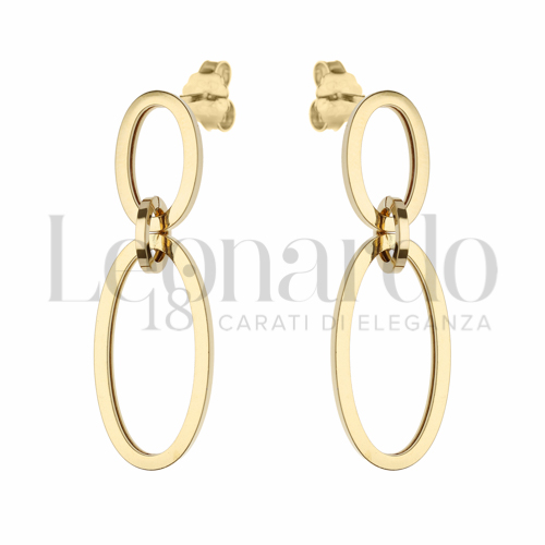Forma Ovale in Oro Giallo da 4,6gr.