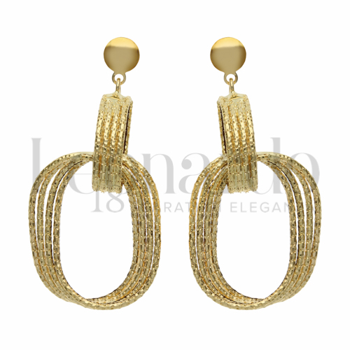 Forma Ovale in Oro Giallo da 3,7gr.