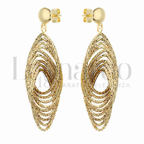 Forma Ovale a 9 fili in Oro Giallo da 6,6gr.