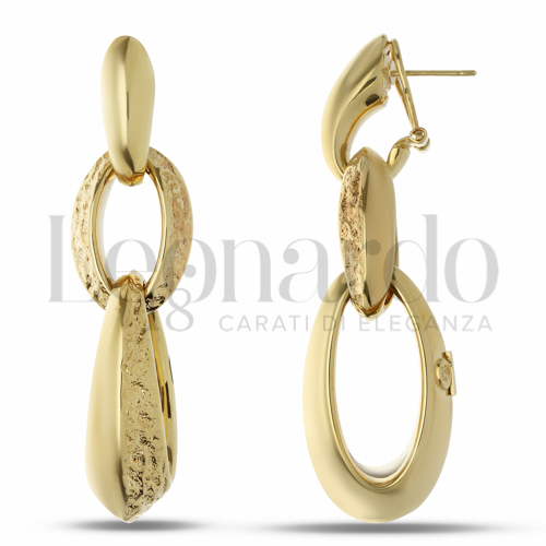 Forma Ovale in Oro Giallo da 9,9gr.