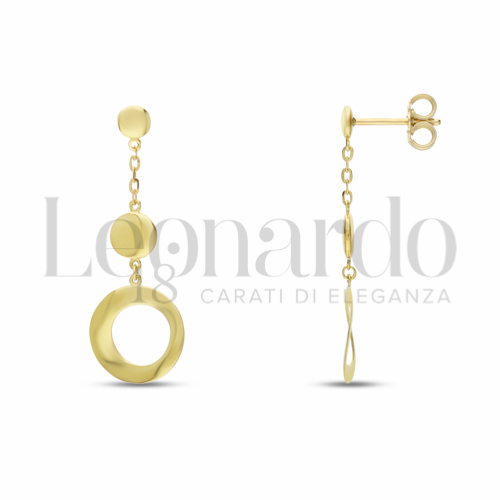 Forma Tondo in Oro Giallo da 2,9gr.