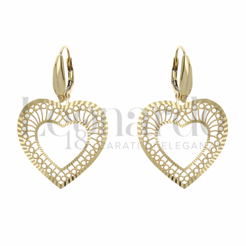 Forma Cuore in Oro Giallo da 3gr.