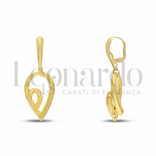 Forma Goccia in Oro Giallo da 6,5gr.